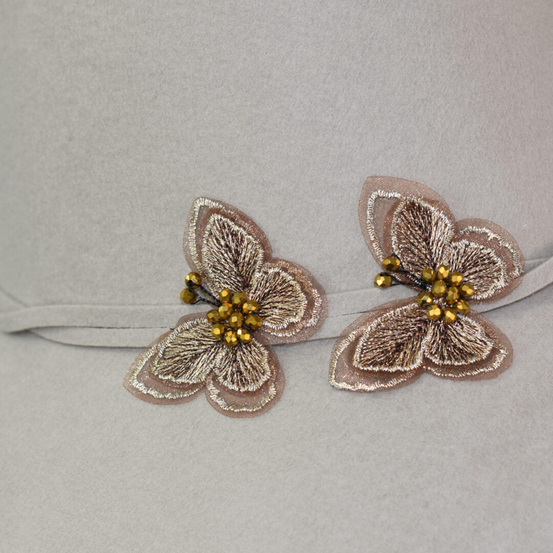 DUPATTA SAMSON ASYMETRICAL BUTTERFLY HAT