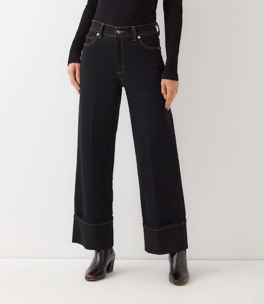 Karen Kane Cuff Cropped Jeans