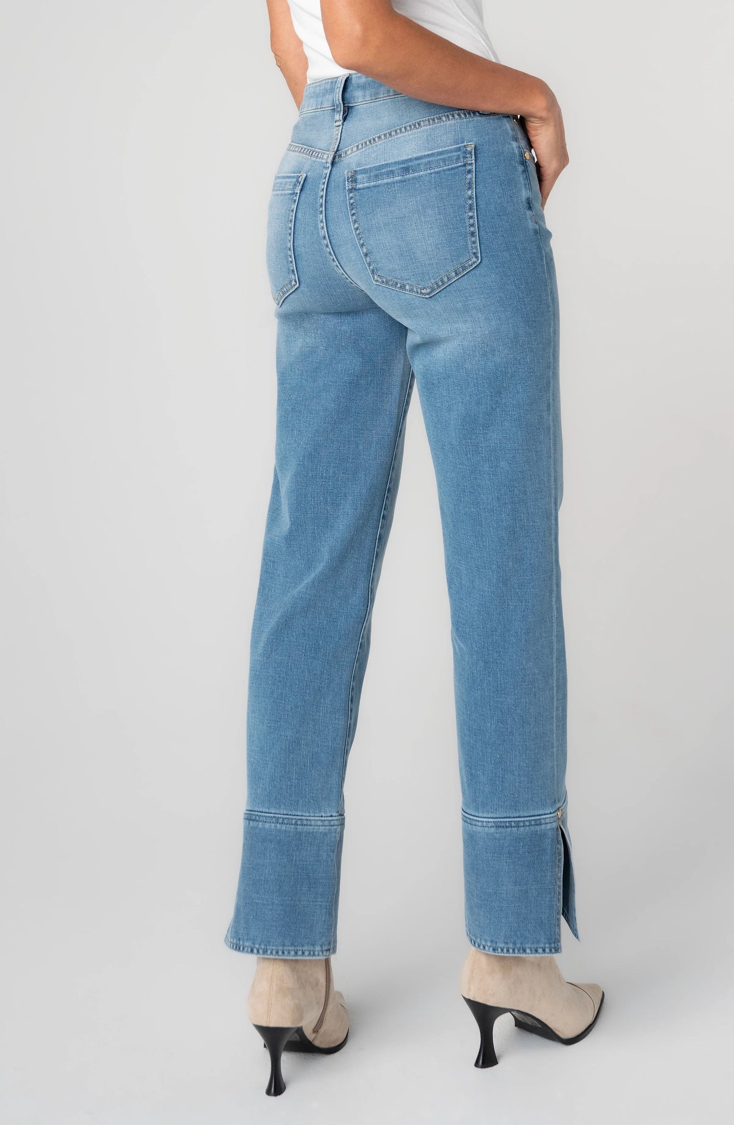 Liverpool Kennedy Straight With Cuff and Slit