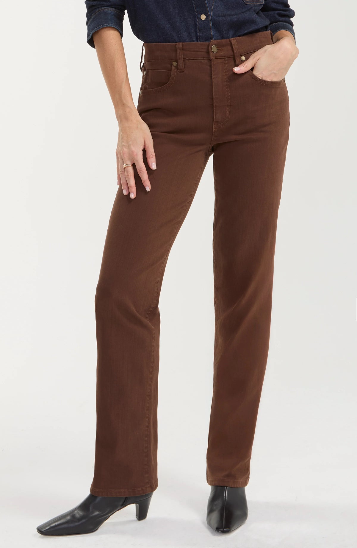 Liverpool Kennedy Comfort Waist Straight 32" Inseam