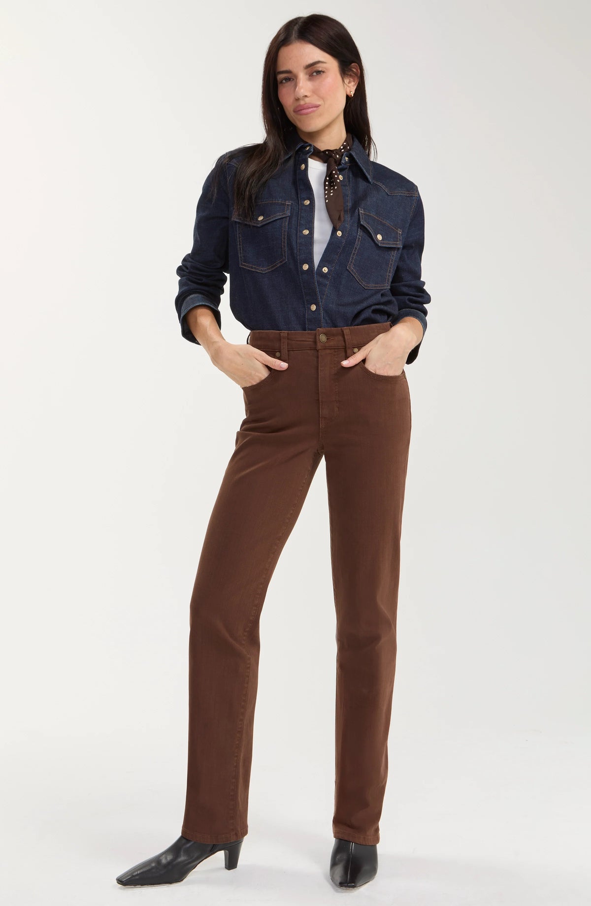Liverpool Kennedy Comfort Waist Straight 32" Inseam