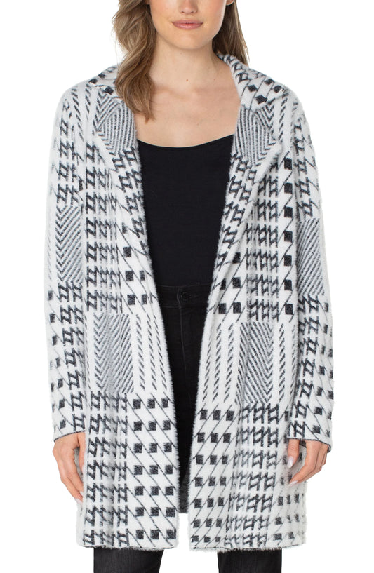 LIVERPOOL OPEN FRONT SWEATER COAT