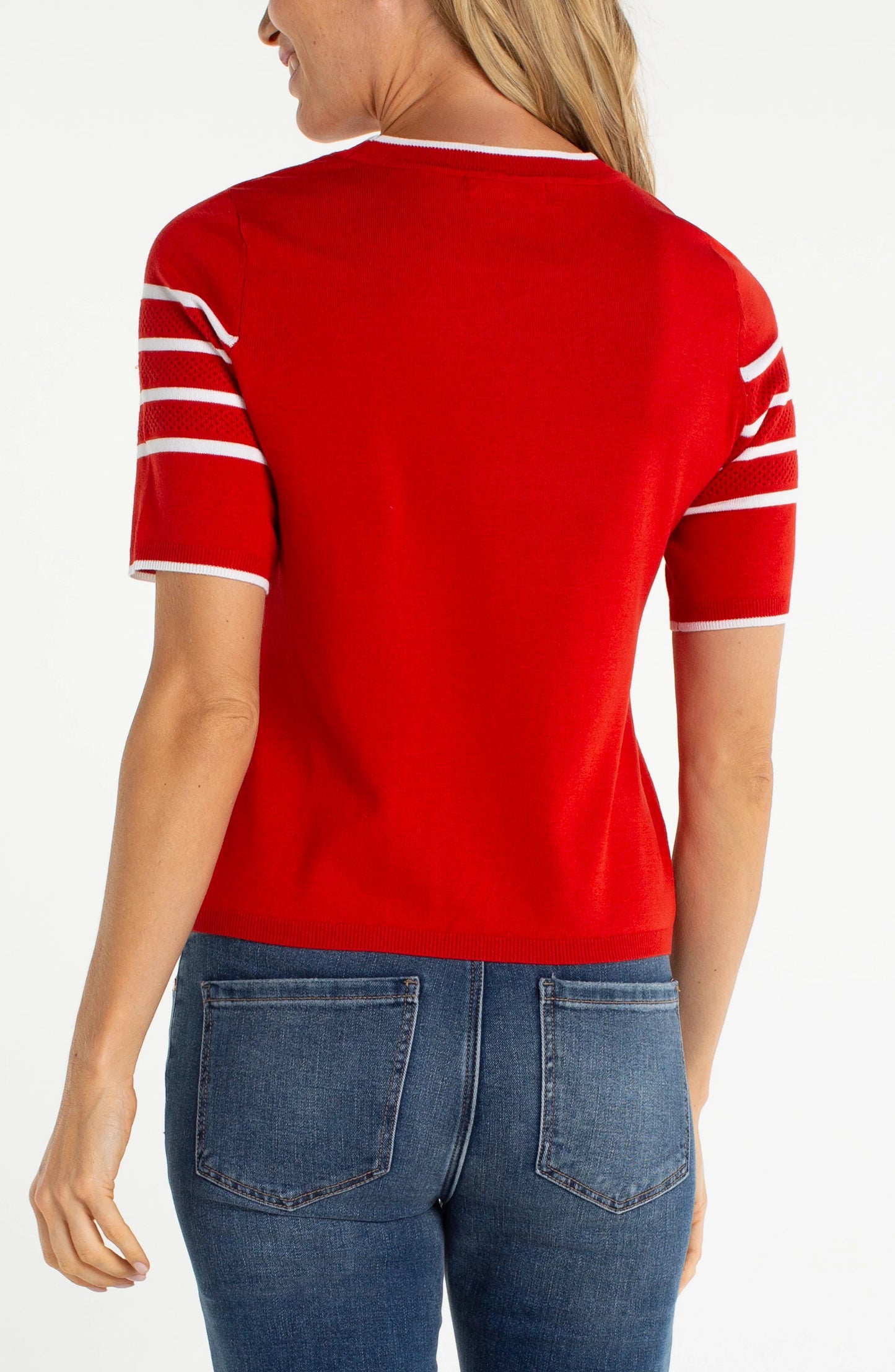 Liverpool Short Sleeve Crew Neck Sweater