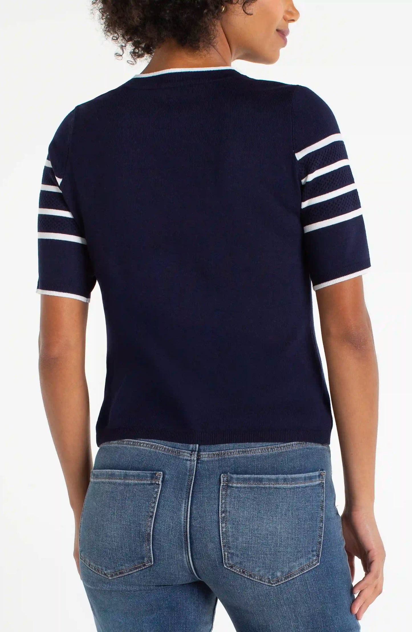Liverpool Short Sleeve Crew Neck Sweater