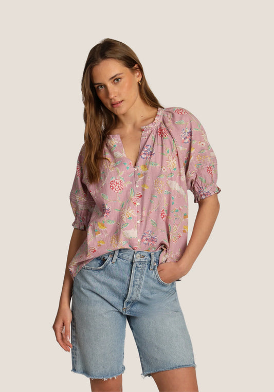 LILAC PETAL BLOUSE