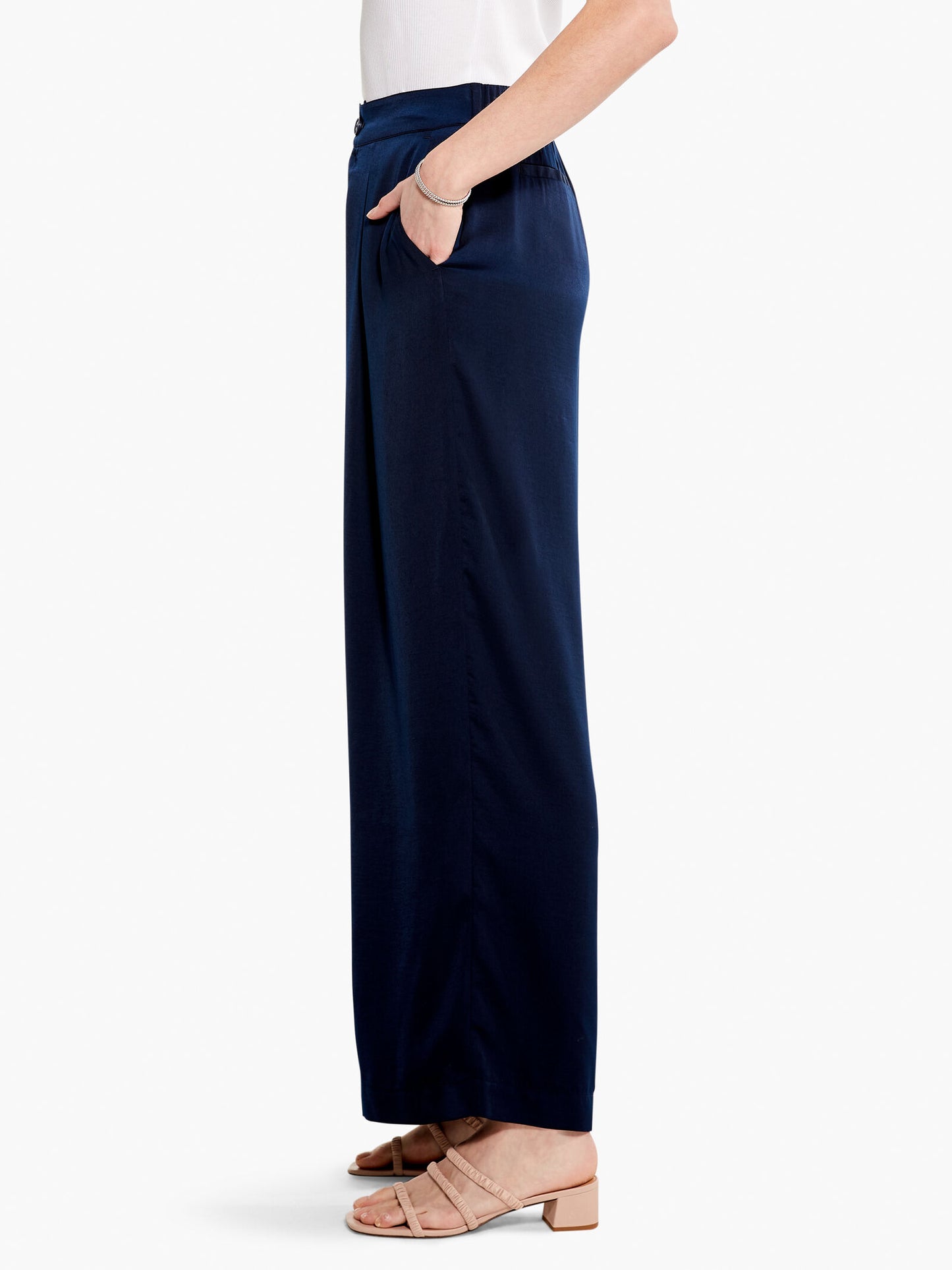 NIC+ZOE SOFT DRAPE WIDE-LEG PANT