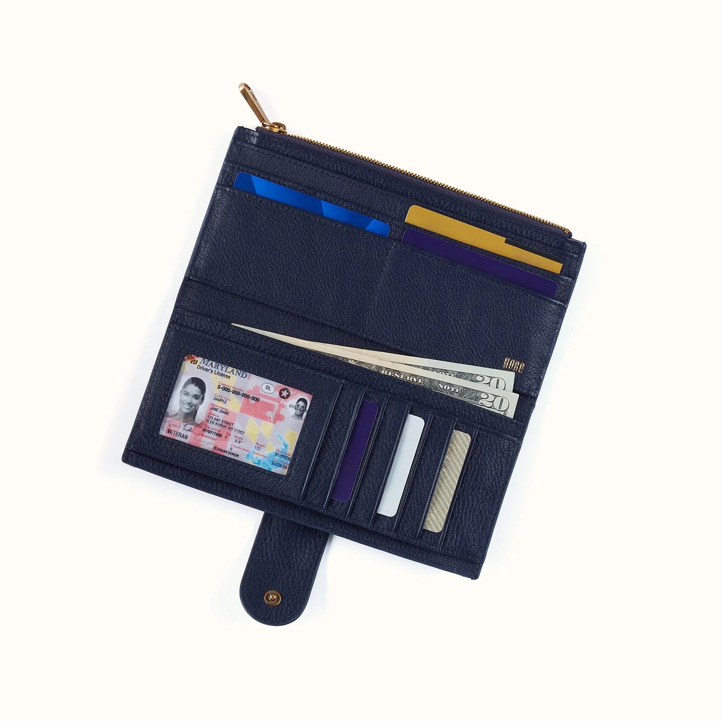 HOBO Dunn Continental Wallet