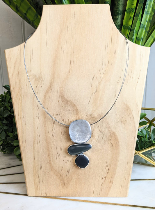 3 PIECE DROP PENDANT NECKLACE