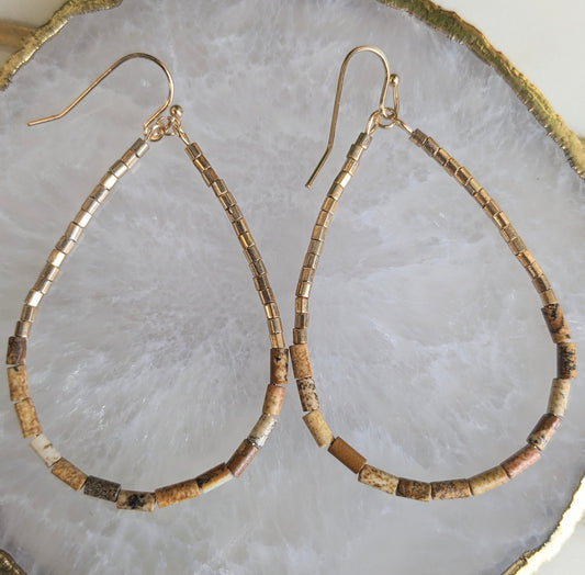 PARKS JASPER EARRINGS