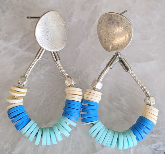 IVY BLUE AND TURQUOISE EARRINGS