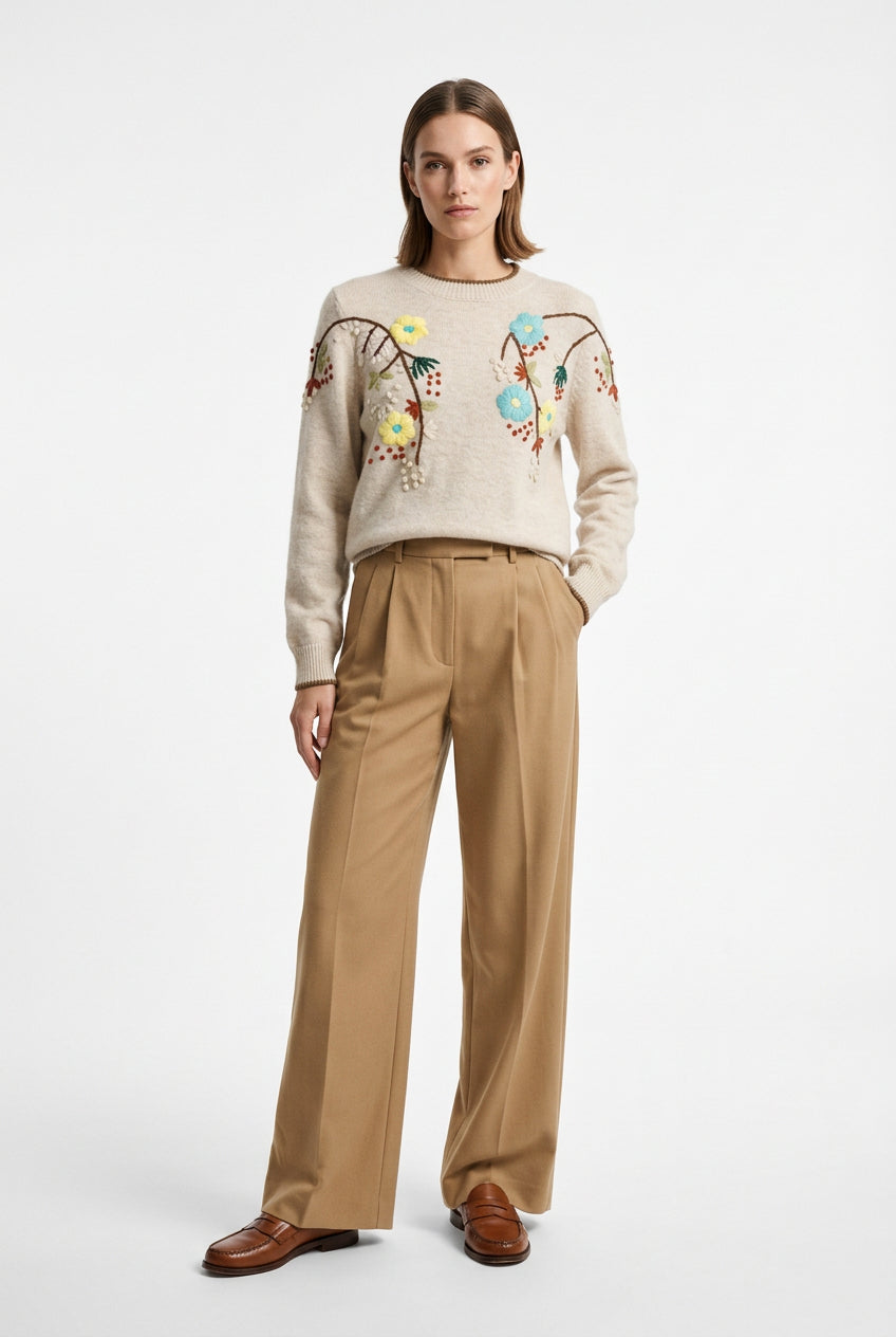 MDM Embroidered Sweater