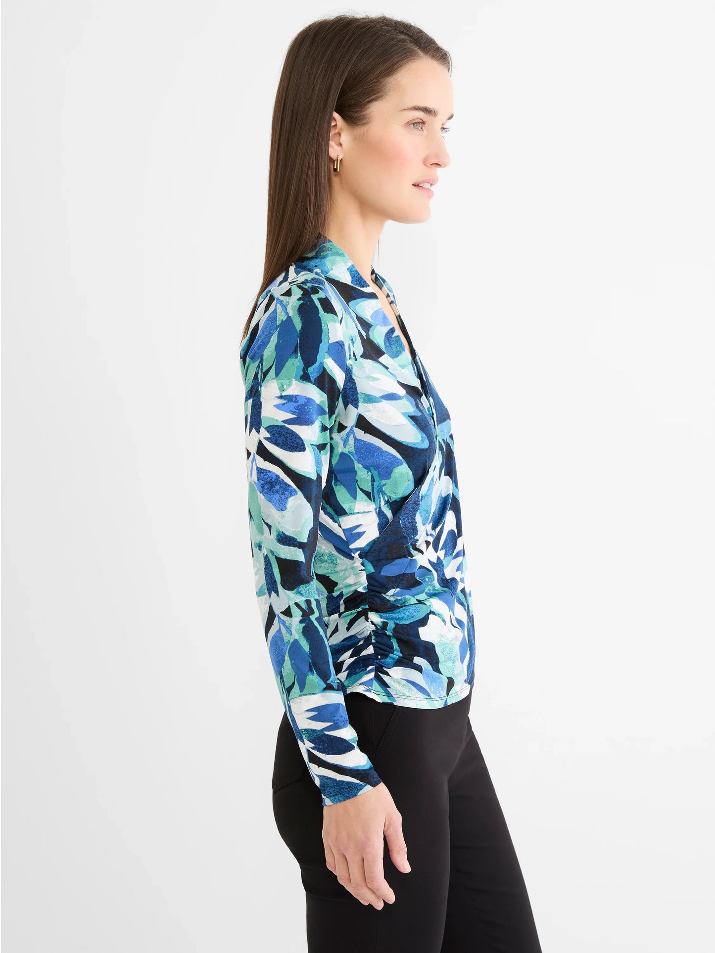 NIC+ZOE Giverny Knit Wrap Top