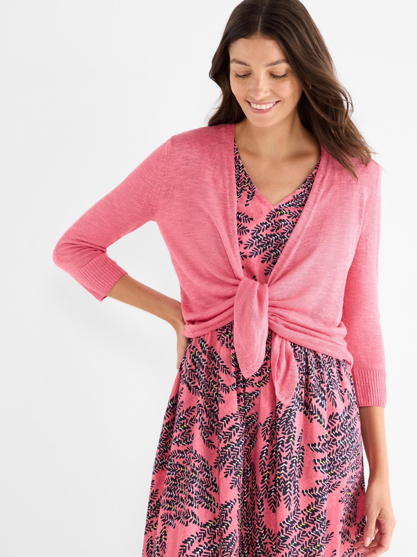 Nic+Zoe Slub Knit 4-Way Cardigan