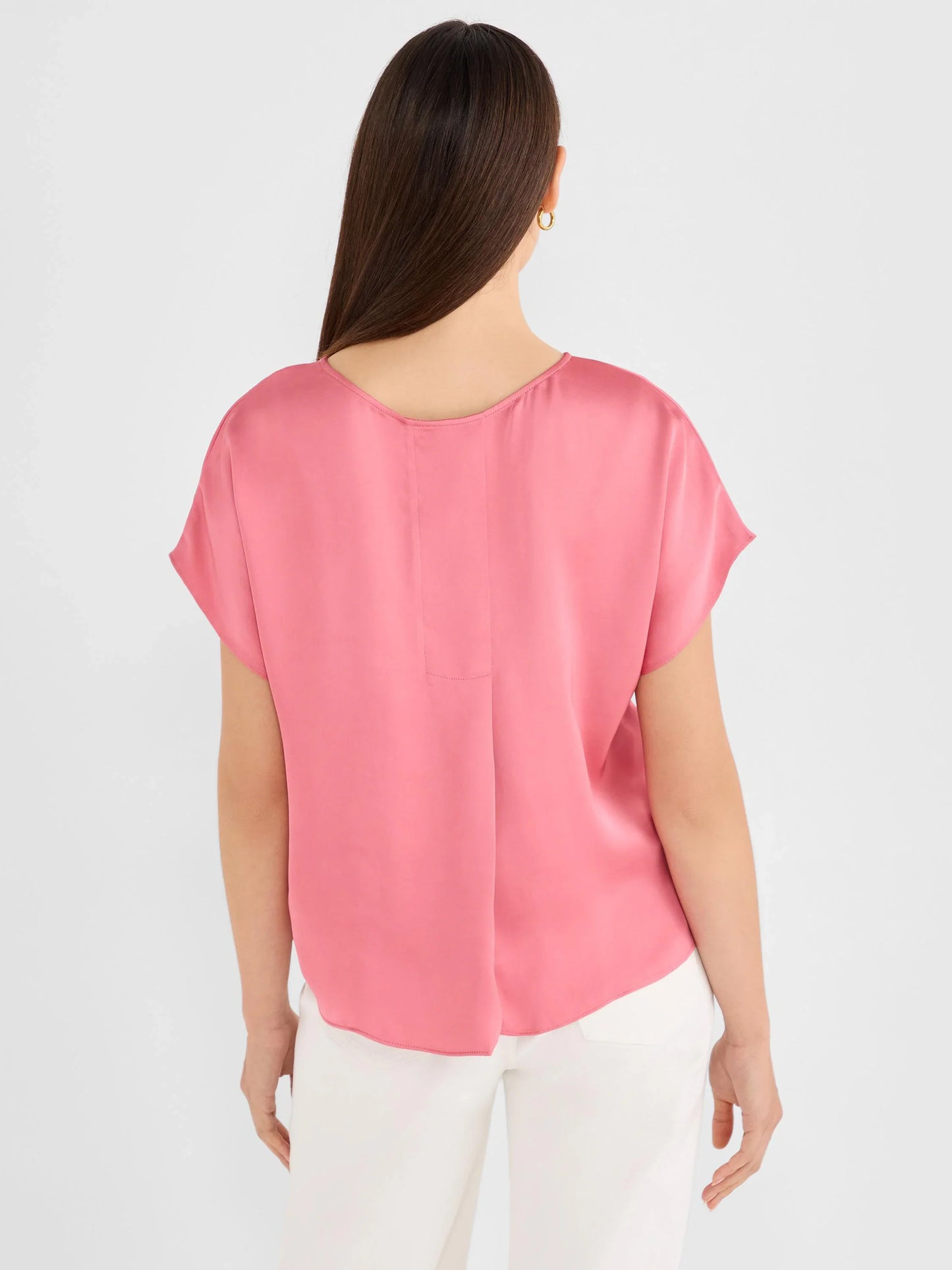 NIC+ZOE DAY GLOSS WOVEN TEE