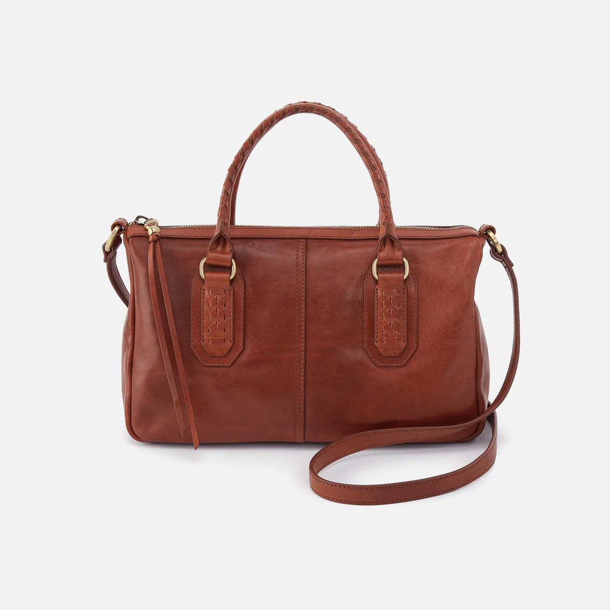HOBO Expedition Satchel In Patina Leather Satchel
