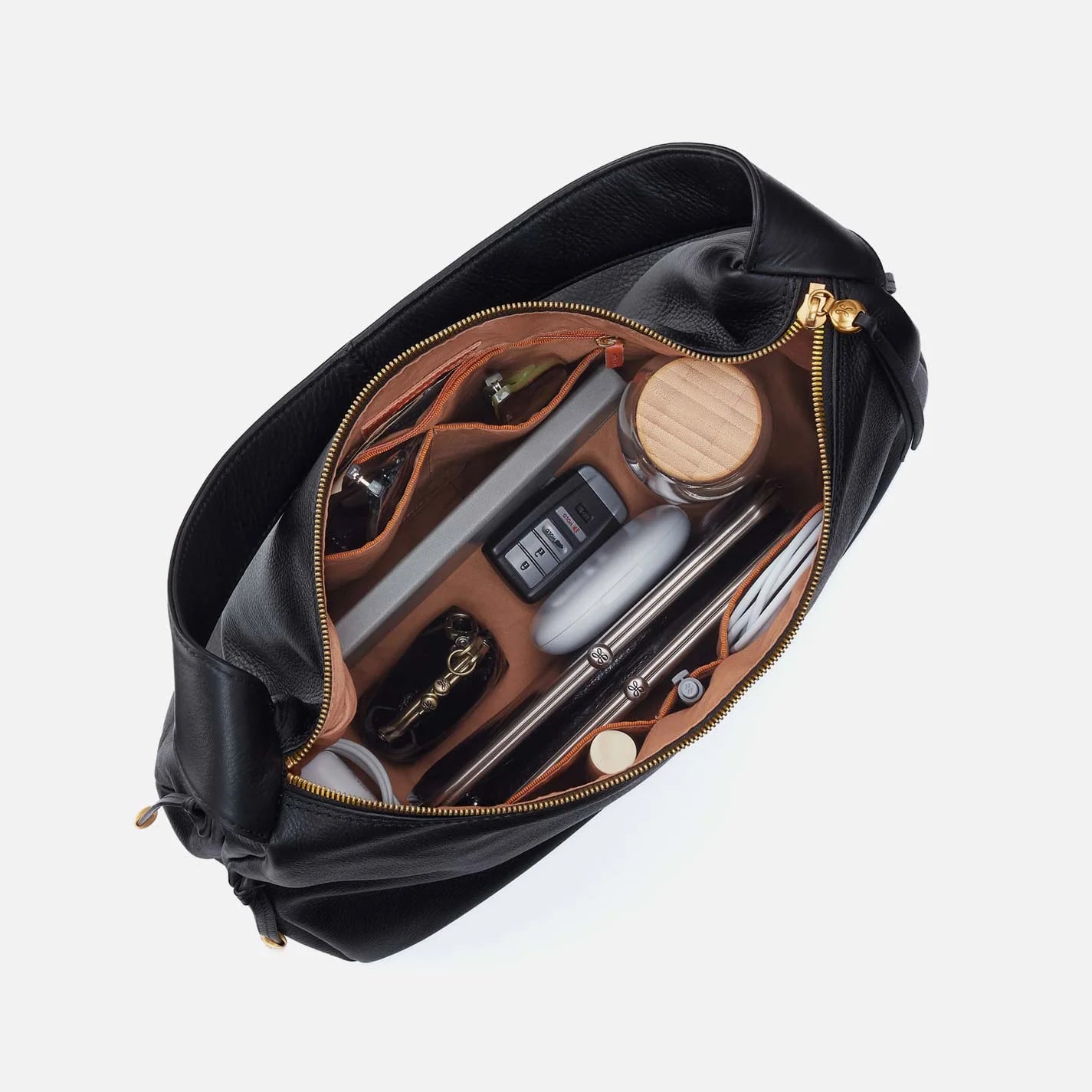 HOBO Kori Hobo Shoulder Bag -Pebbled Leather