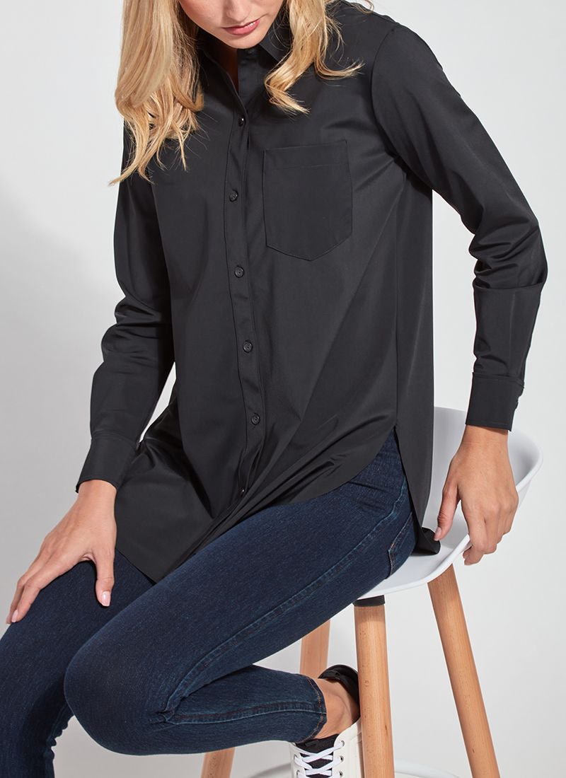 LYSSE SCHIFFER BUTTON DOWN - PLUS
