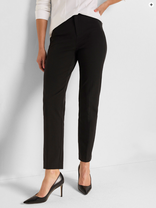 NIC+ZOE 28" COTTON BI-STRETCH COPLEY STRAIGHT PANT