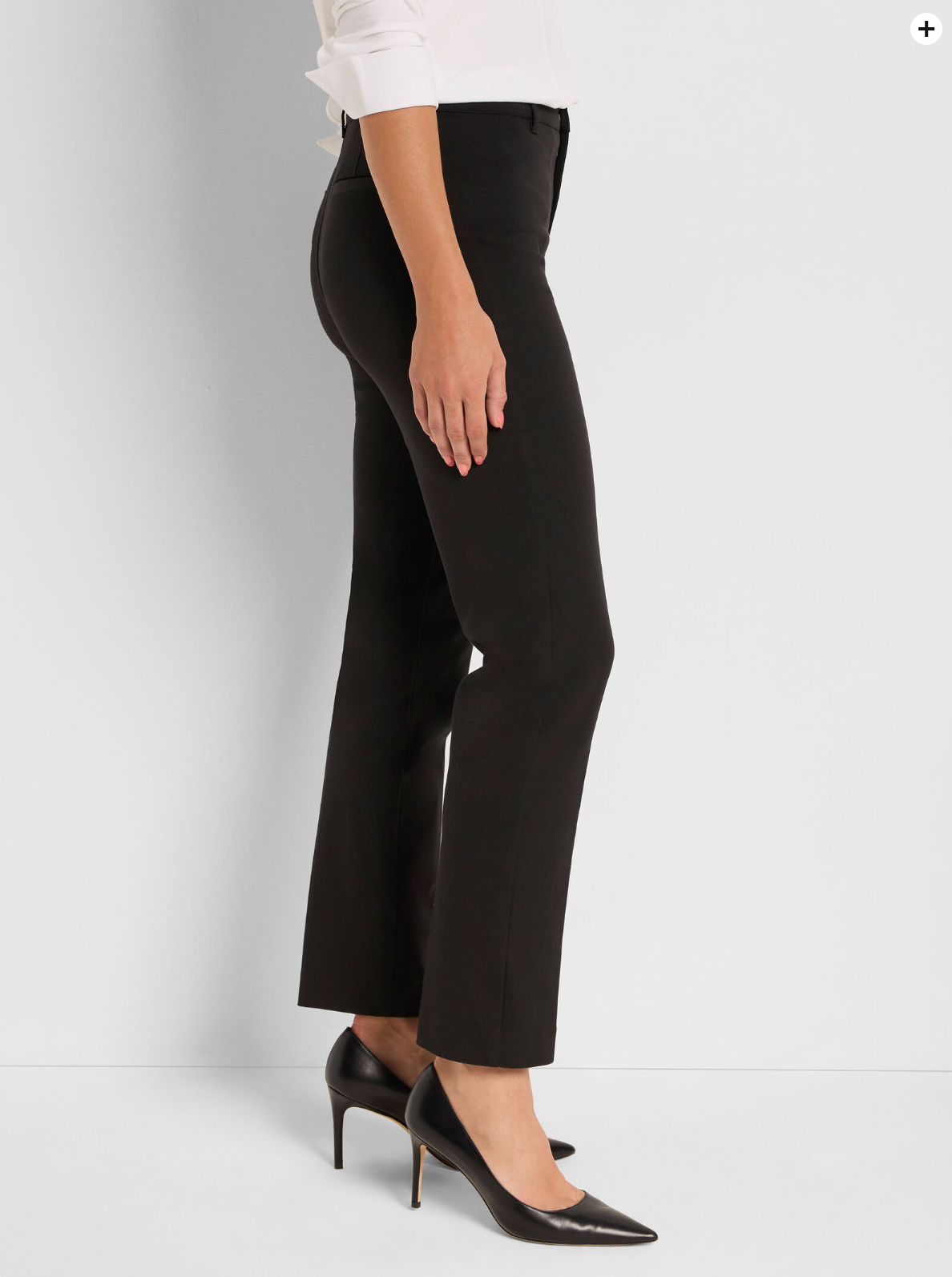 NIC+ZOE 28" COTTON BI-STRETCH COPLEY STRAIGHT PANT