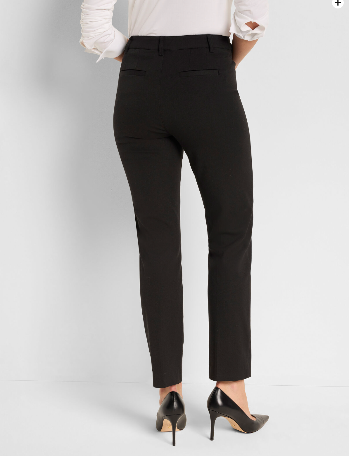 NIC+ZOE 28" COTTON BI-STRETCH COPLEY STRAIGHT PANT