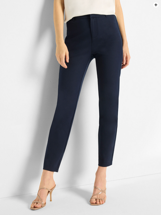 NIC+ZOE 28" COTTON BI-STRETCH COPLEY STRAIGHT PANT