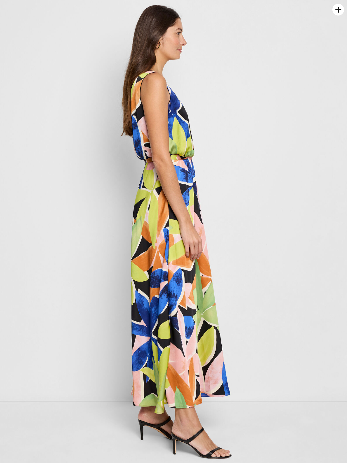 NIC+ZOE MEGA BLOOMS BIANCA DRESS