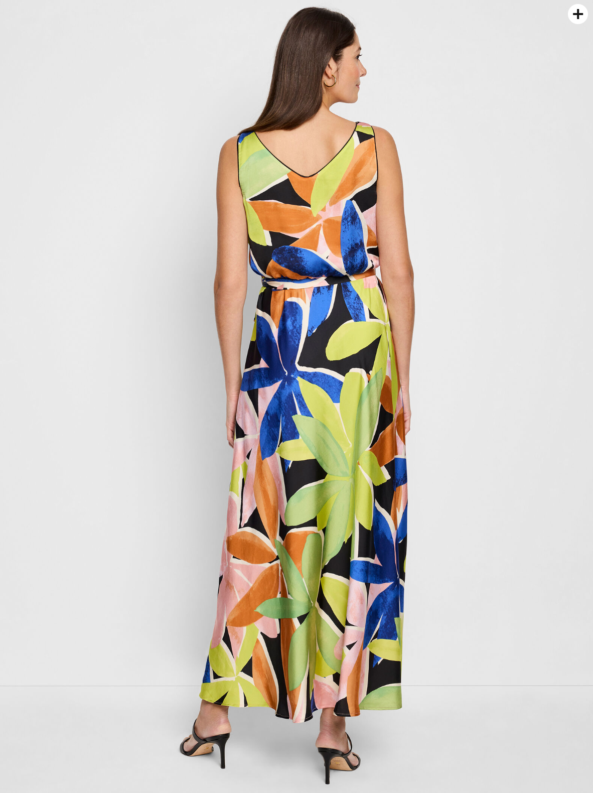 NIC+ZOE MEGA BLOOMS BIANCA DRESS