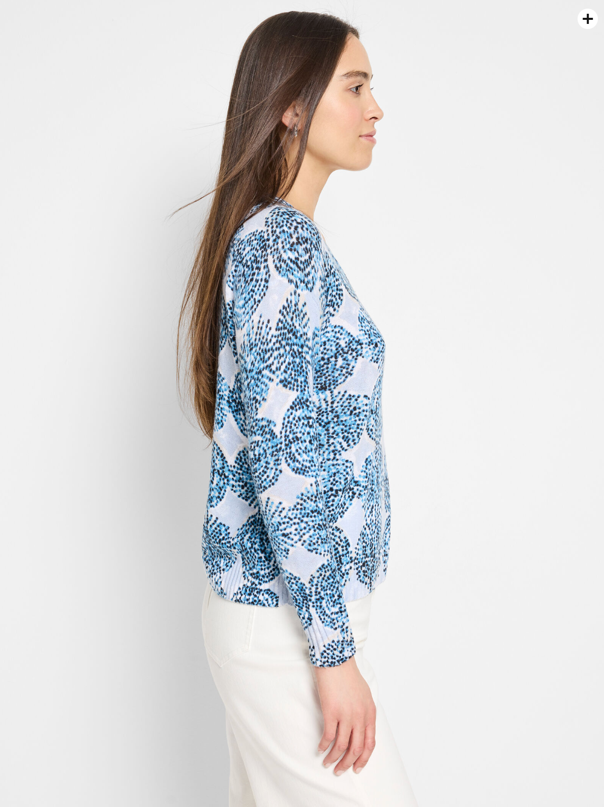 NIC+ZOE SAND DOLLAR SUPERSOFT SWEATER
