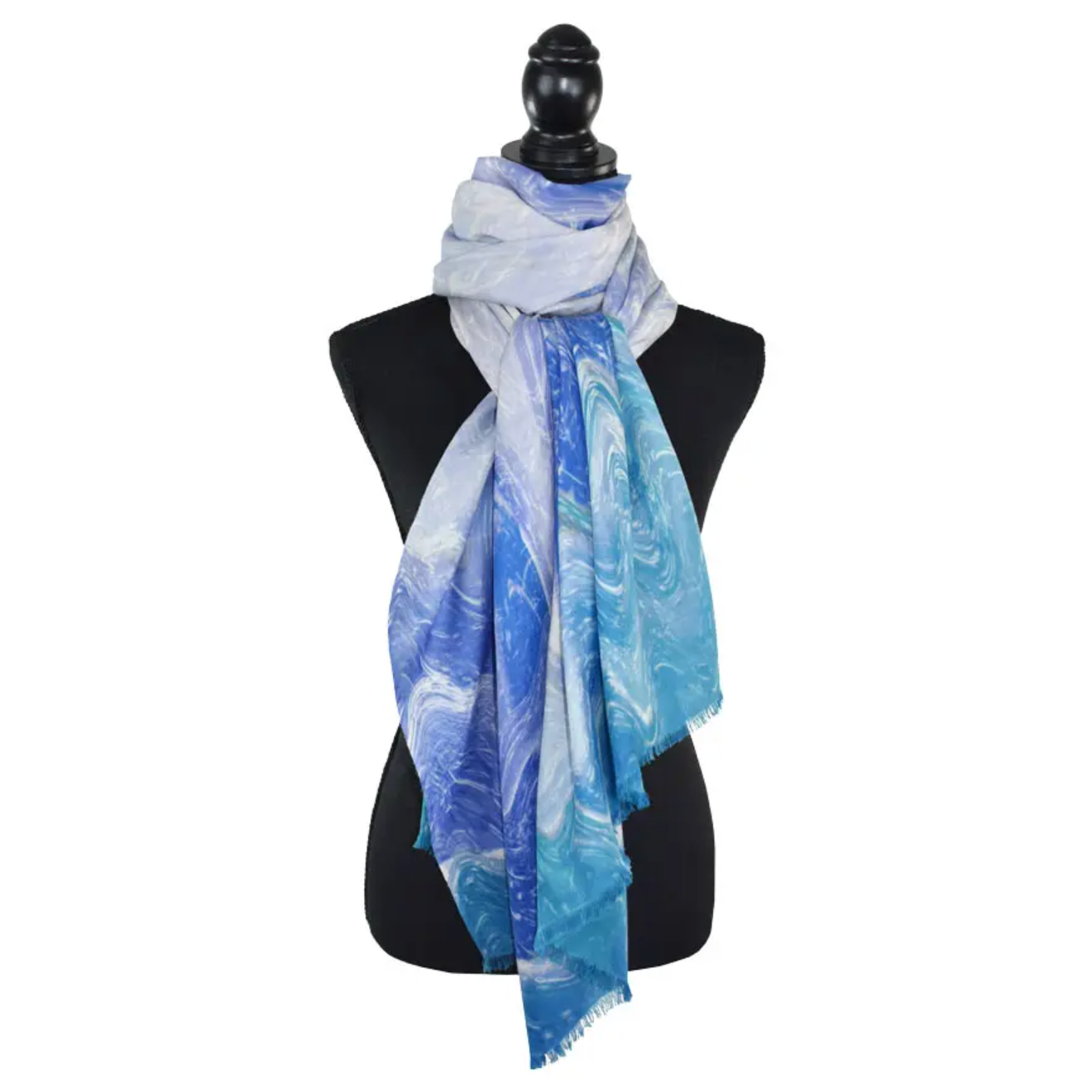 AVALANCHE MOUNTAIN MOTIF SCARF