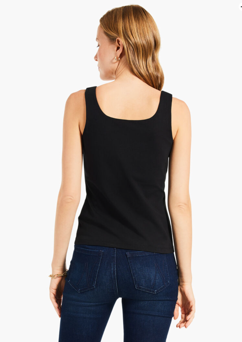 NIC+ZOE SHELF BRA TANK