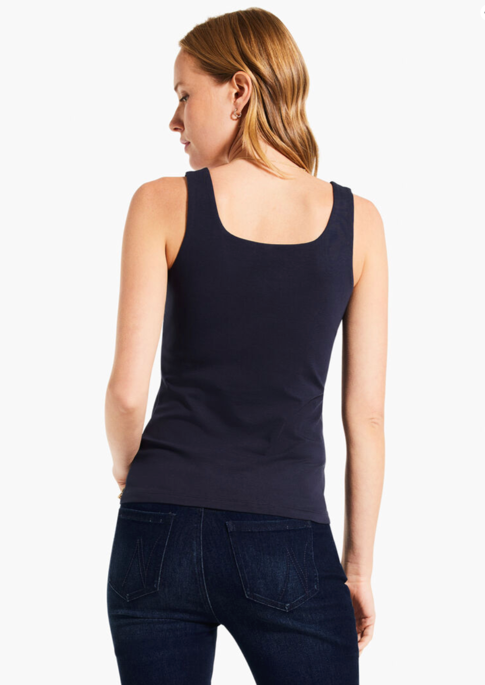 NIC+ZOE SHELF BRA TANK