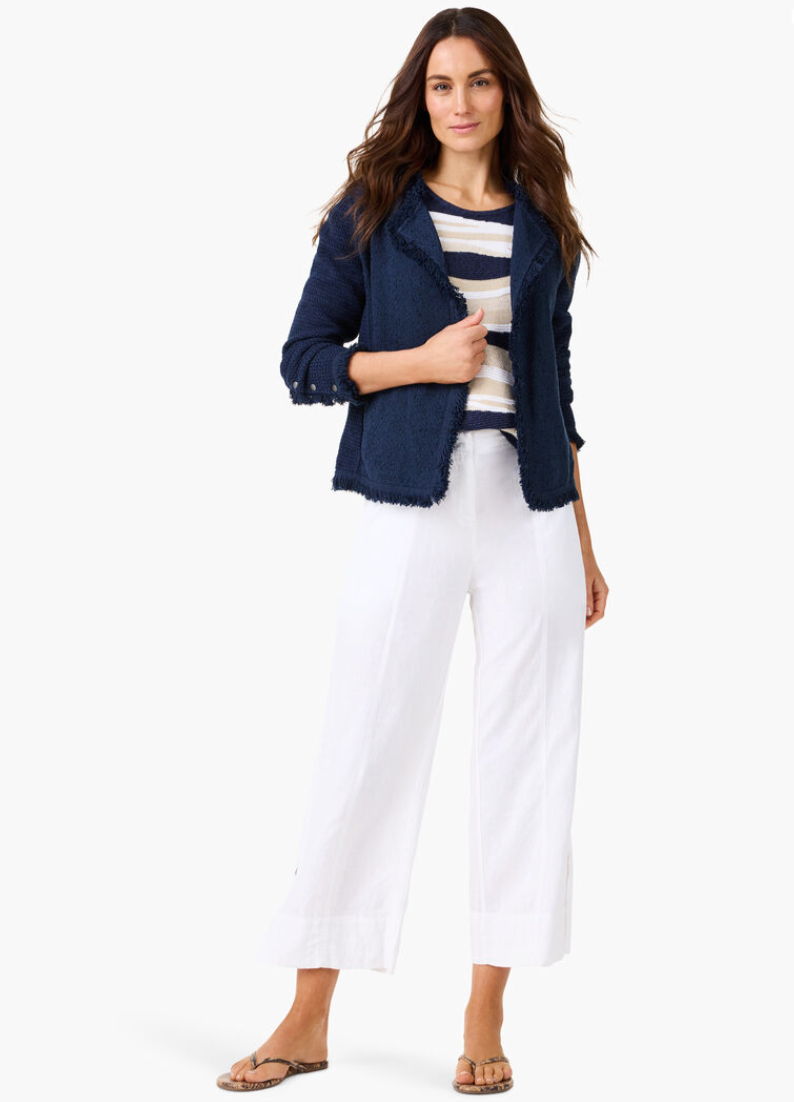 NIC+ZOE KNIT WAVES SWEATER TANK