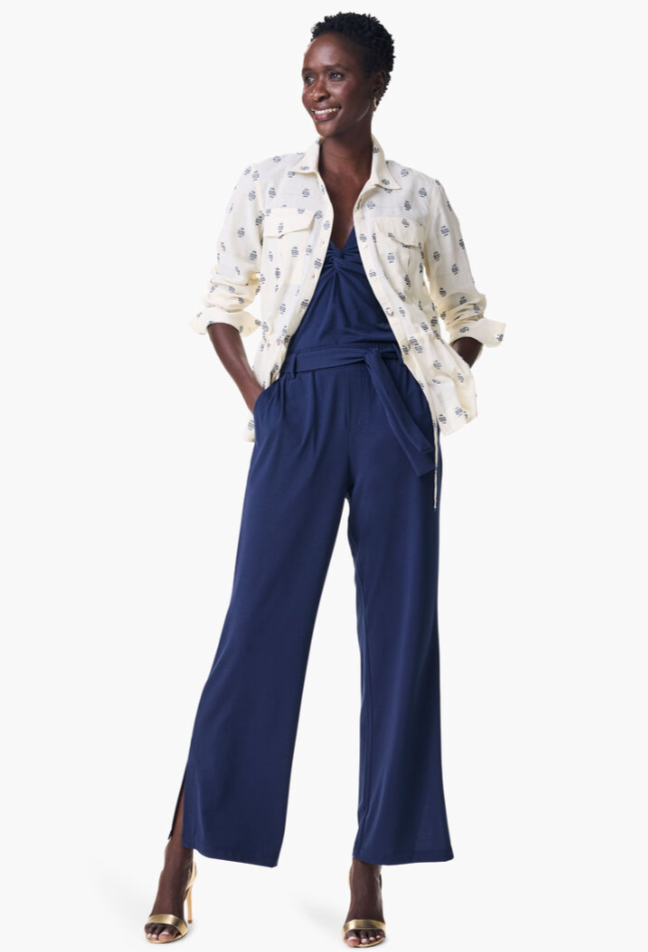NIC+ZOE CONSTELLATION SHIRT JACKET