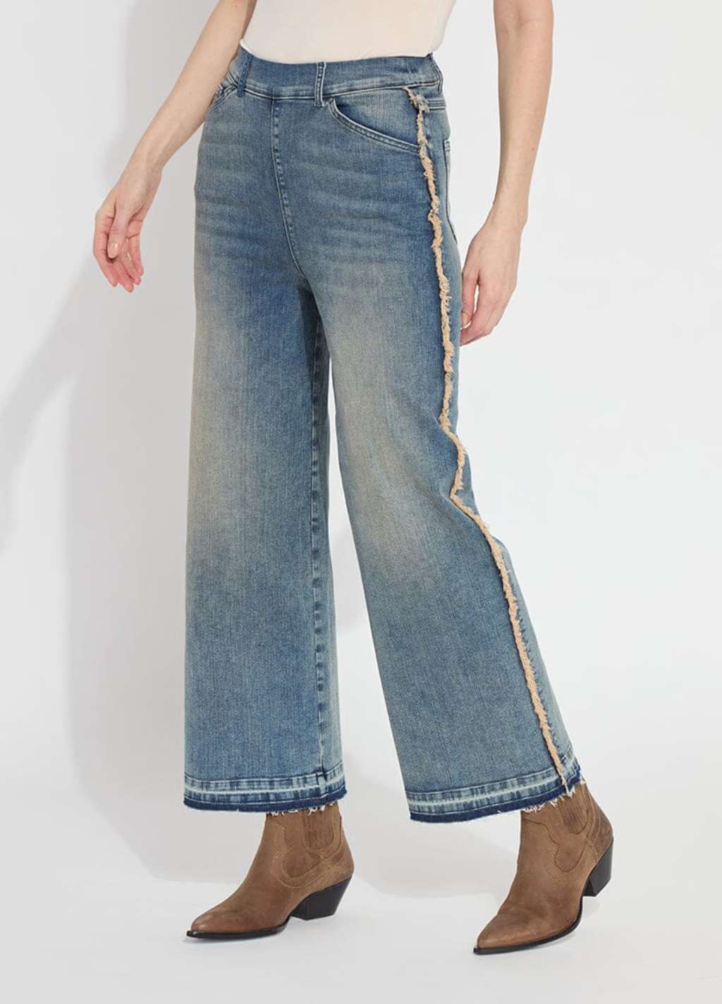 LYSSE HI WAIST WIDE LEG PREMIUM DENIM