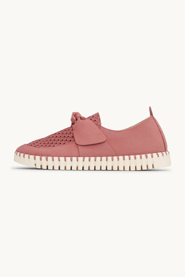 Ilse Jacobsen Tulip Rouge Bow Loafer