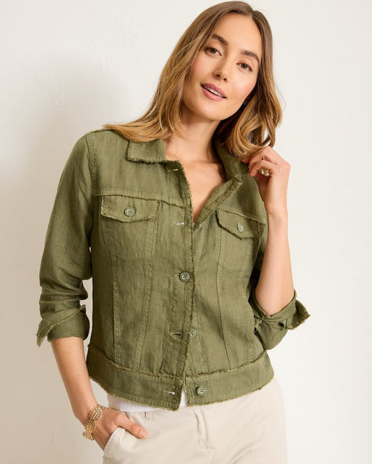 TWO PALMS RAW EDGE JACKET