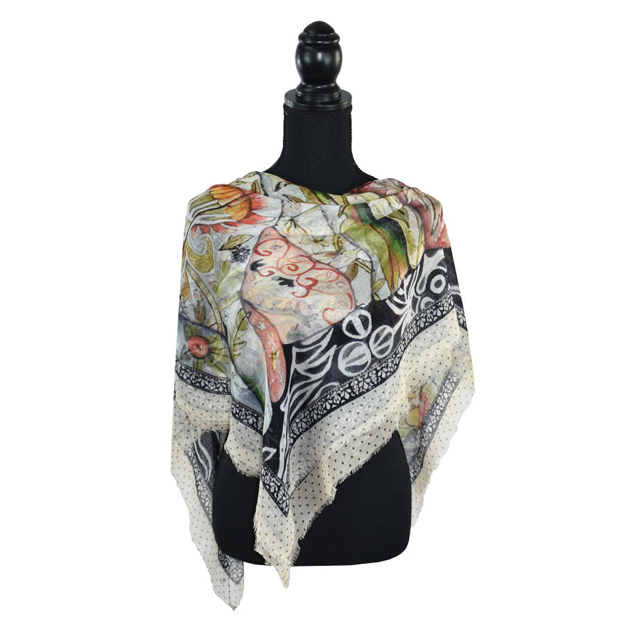 Dupatta Aishani Whimsical Square Scarf