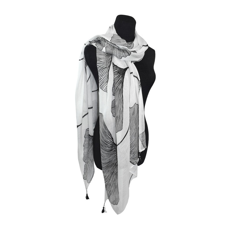 Dupatta Ginko Floral Scarf