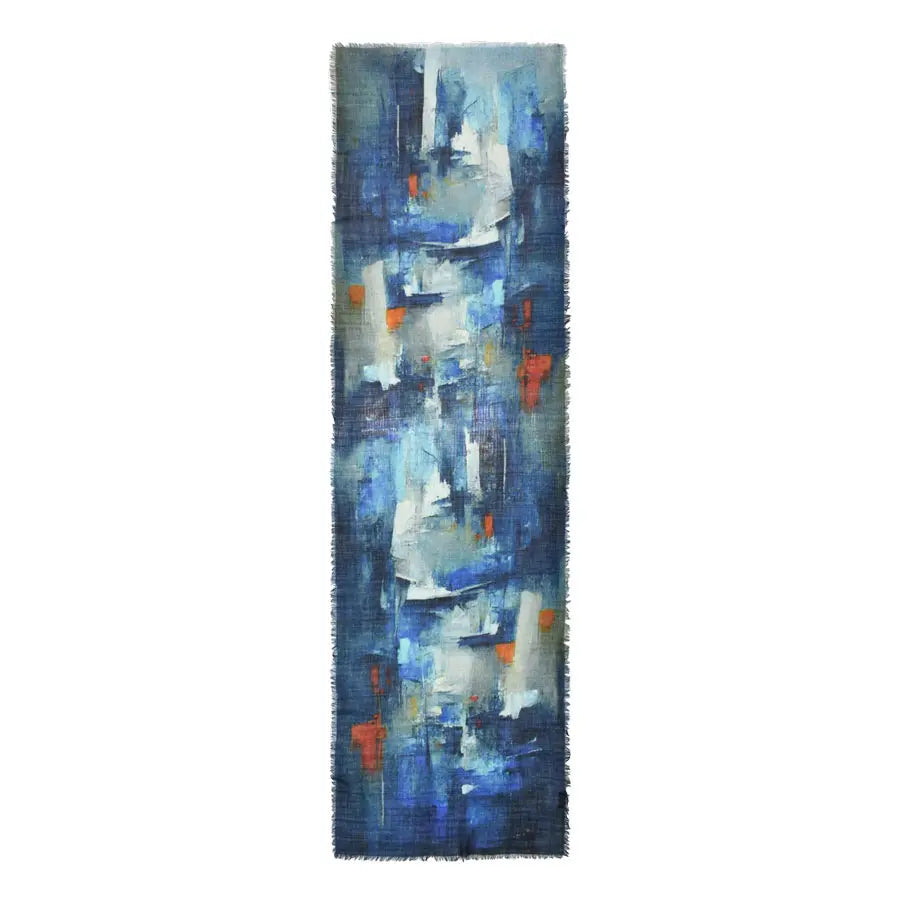 DUPATTA CAROUSEL NARROW ABSTRACT SCARF