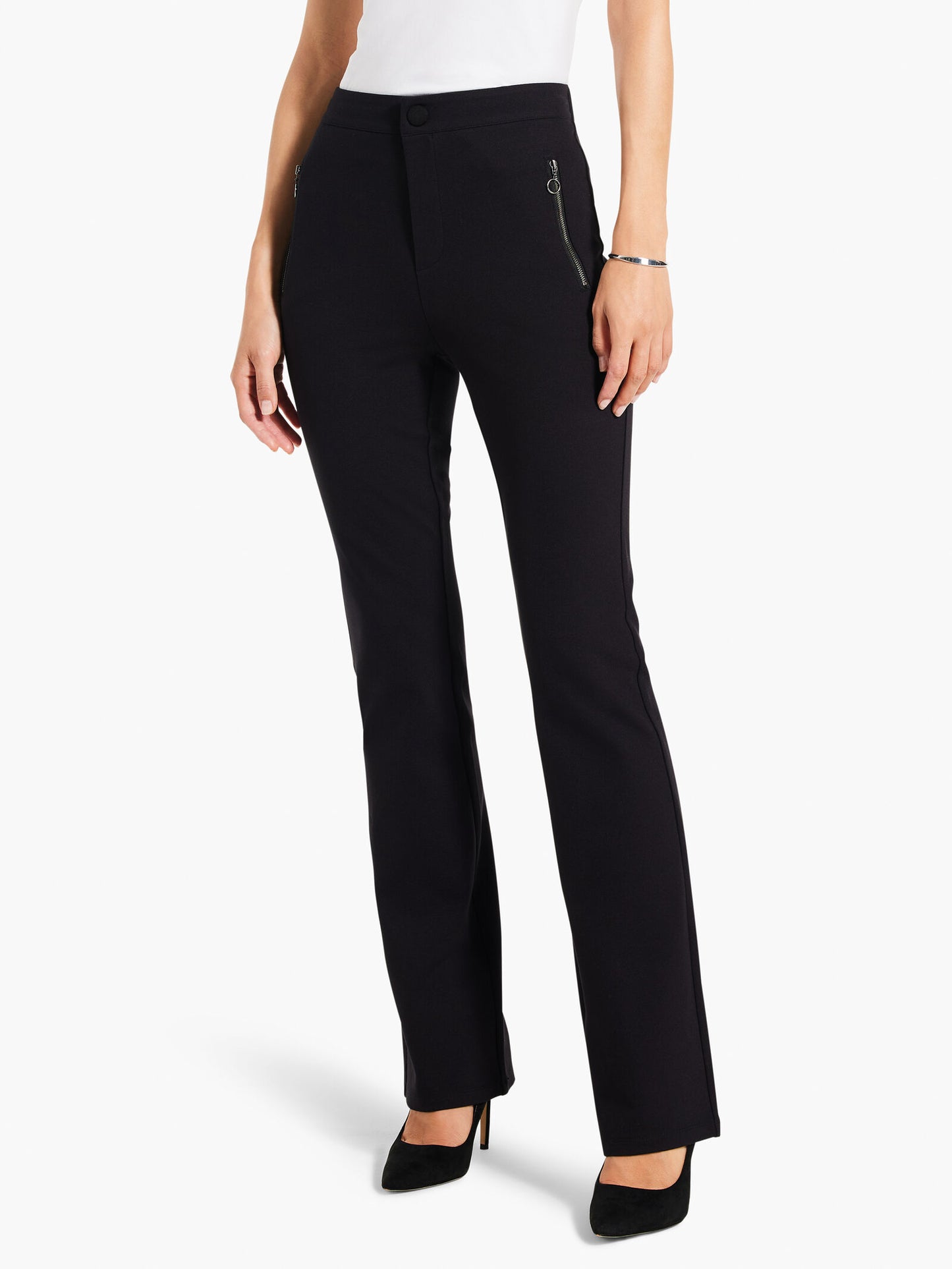 NIC+ZOE PONTE KNIT PANTS 31" INSEAM