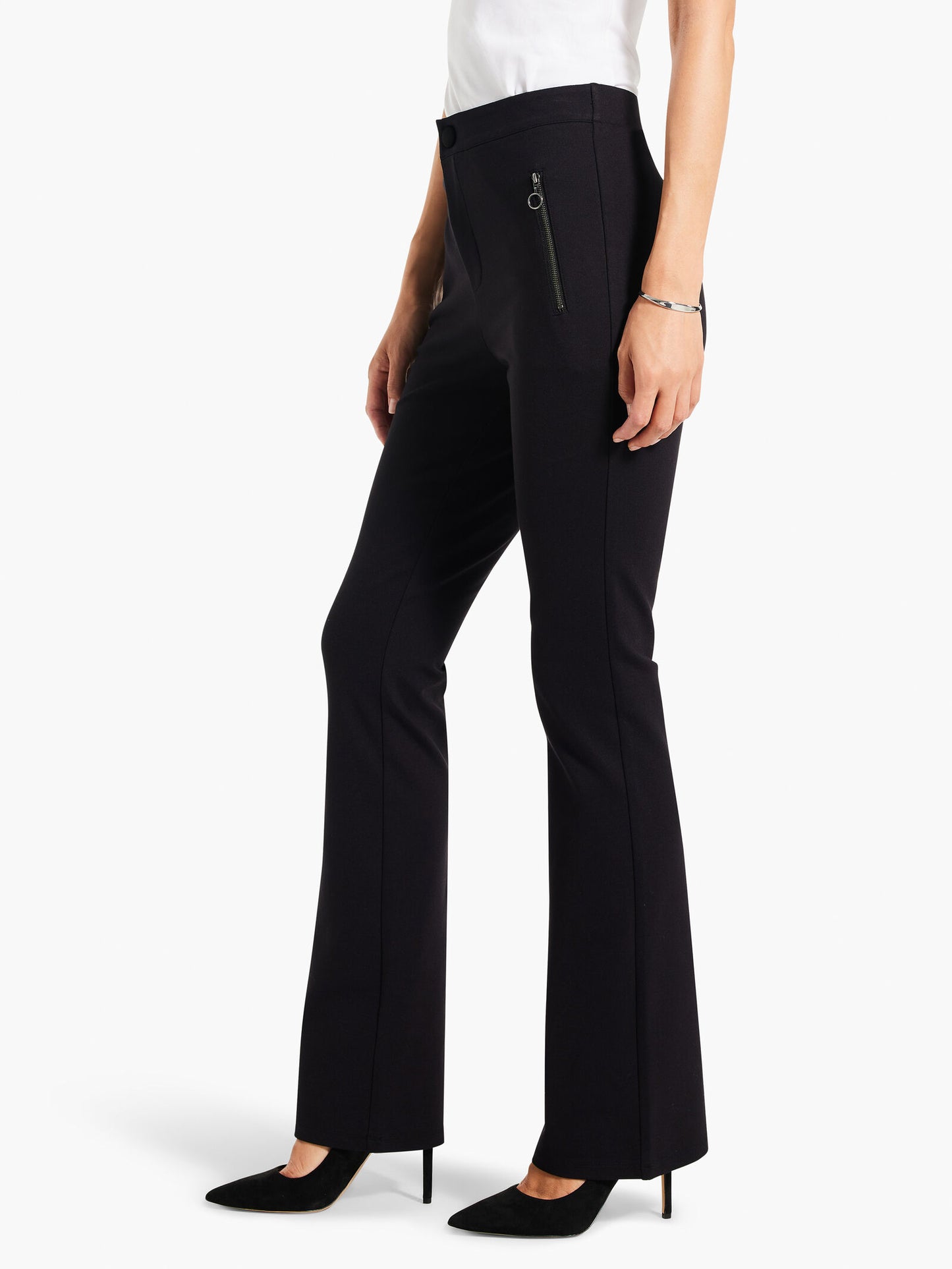 NIC+ZOE PONTE KNIT PANTS 31" INSEAM