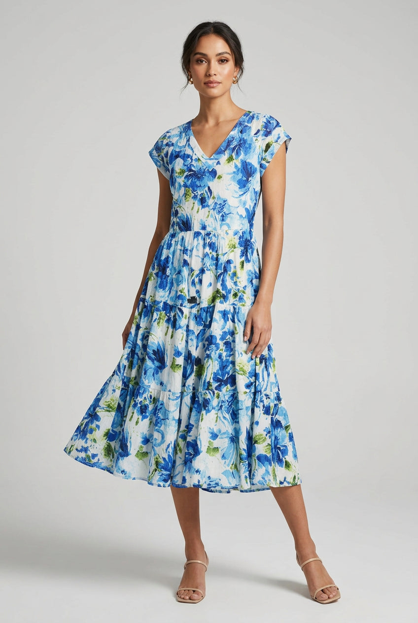 Dress Addict Jalan V-Neck Dress