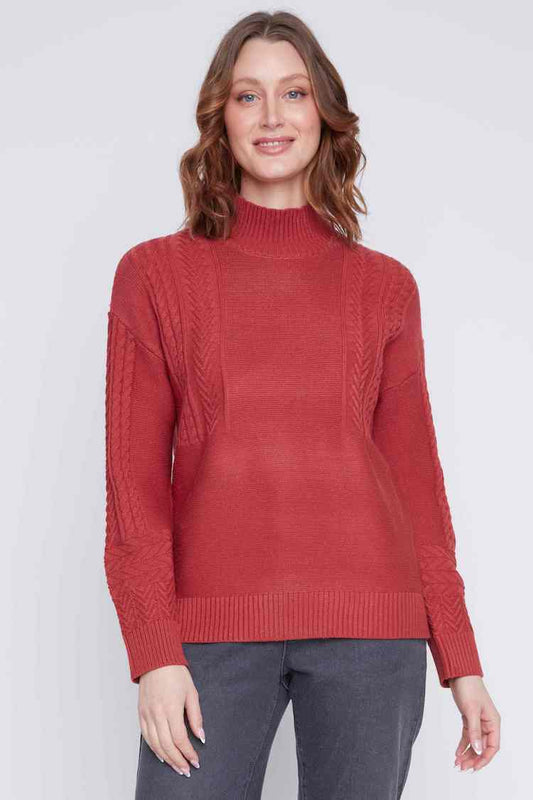 CYC MOCK NECK SWEATER