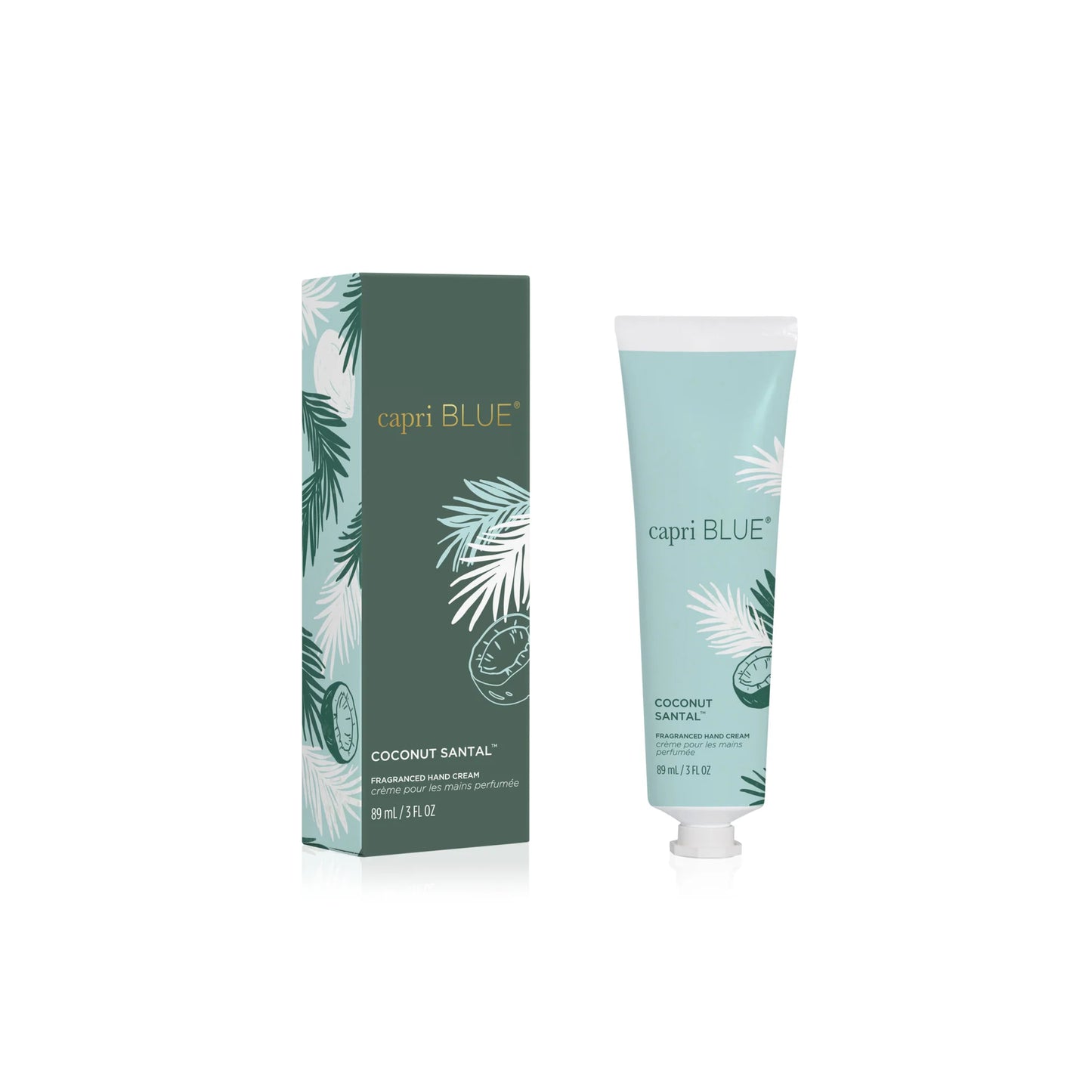 Capri-BLUE 3oz Hand Cream, Coconut Santal