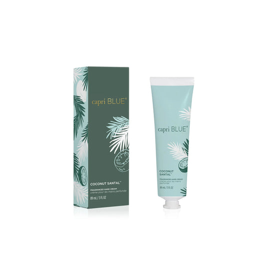 Capri-BLUE 3oz Hand Cream, Coconut Santal