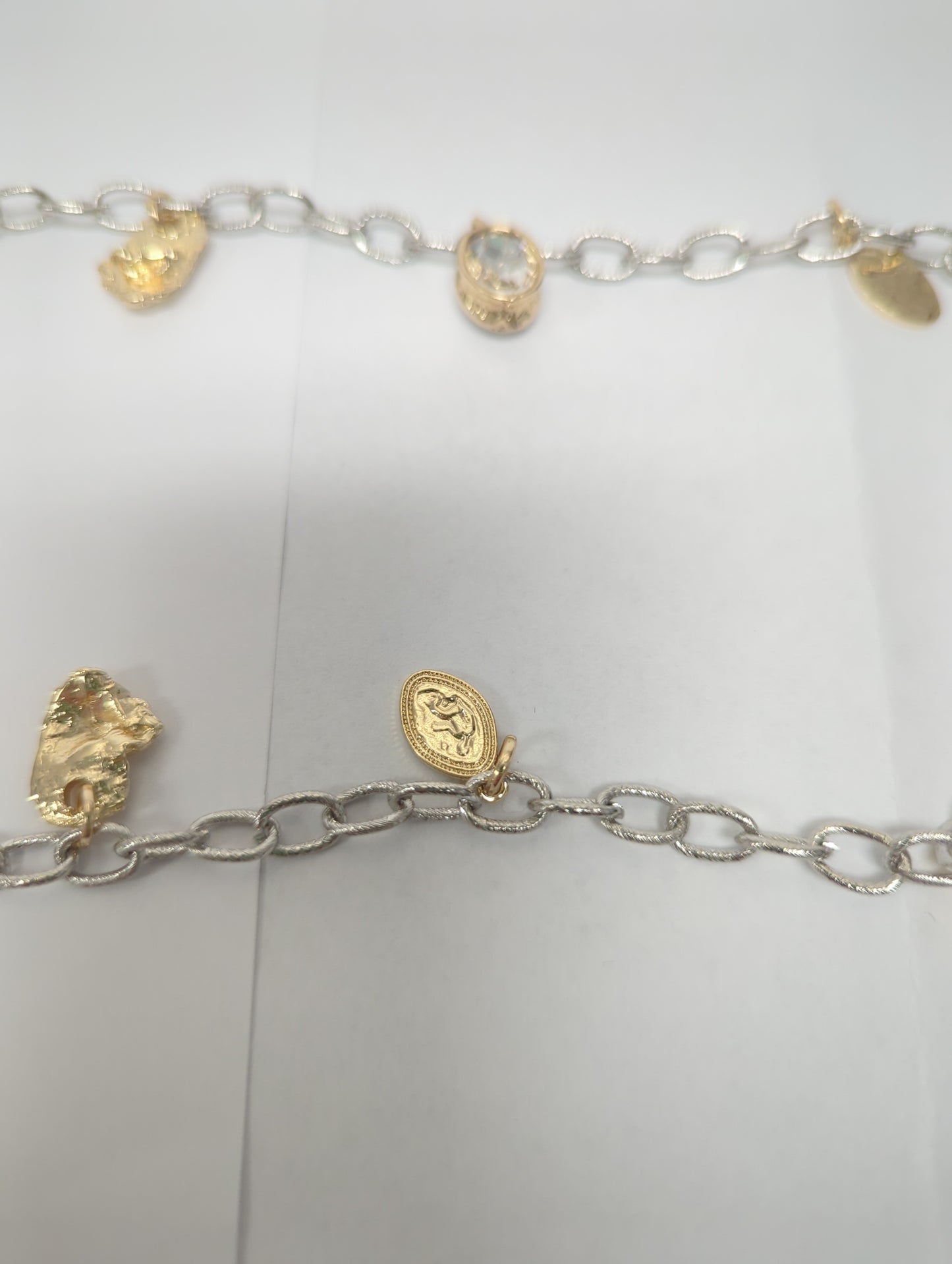 Meghan Browne Brim Necklace Gold and Silver