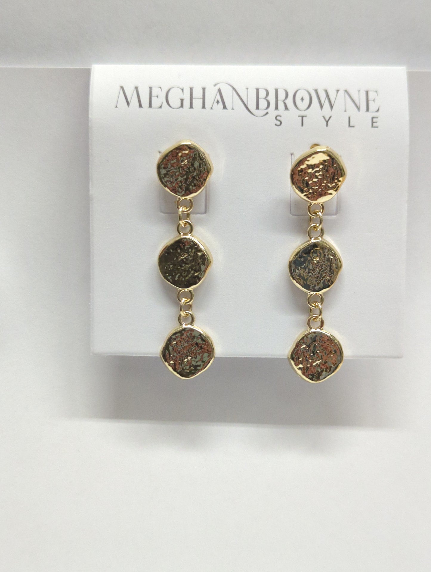 Meghan Browne Vita Earrings Gold