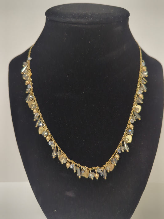 MEGHAN BROWNE BUDDY SMOKEY NECKLACE