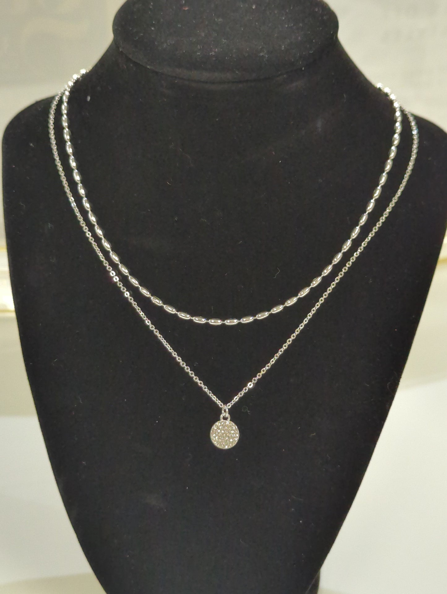 Meghan Browne Adora Necklace Silver