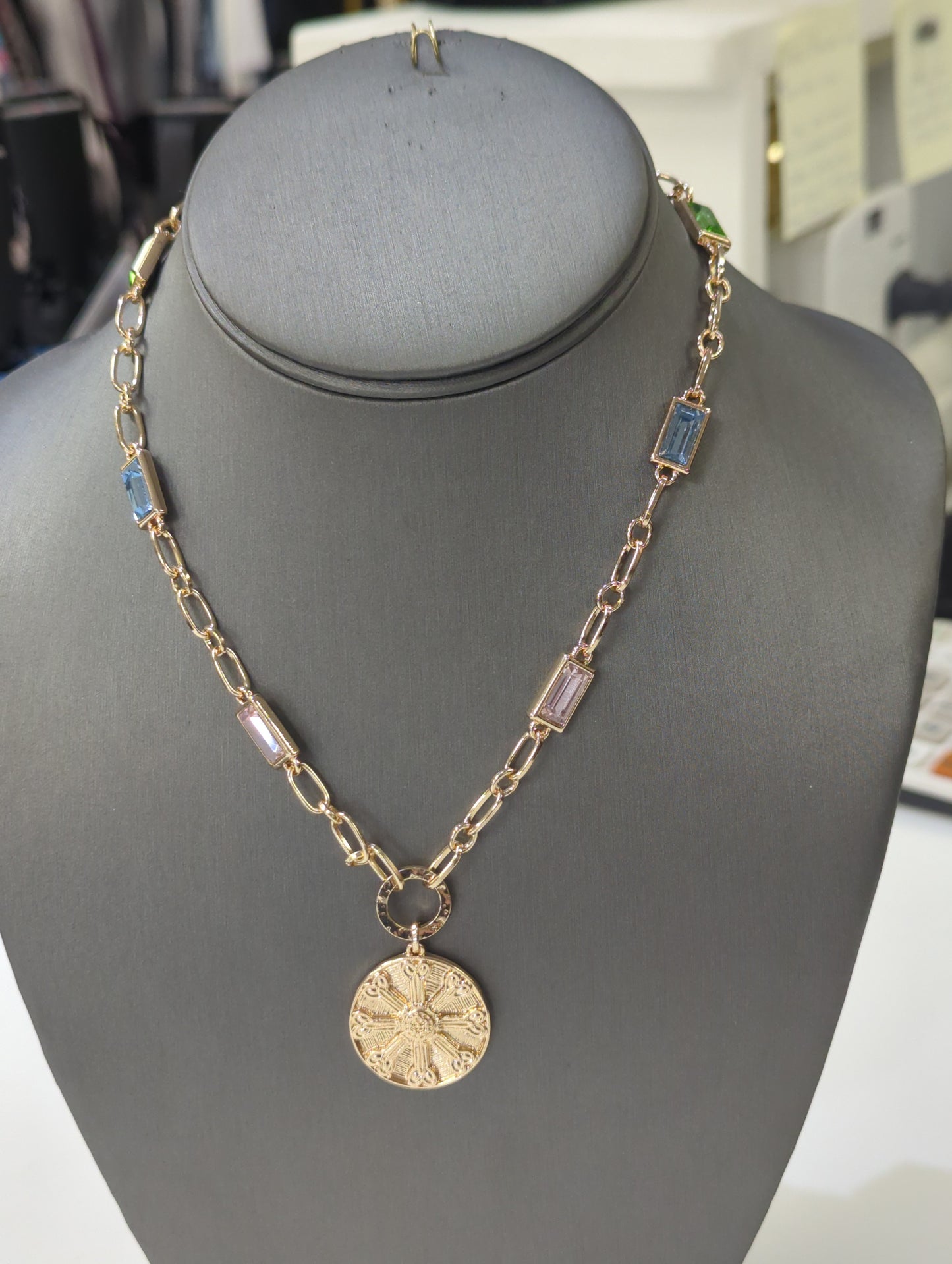 Meghan Browne Flip Light Multicolor Necklace